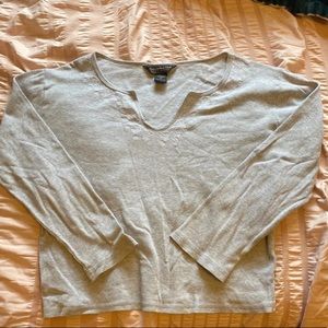 Grey Quarter Sleeve